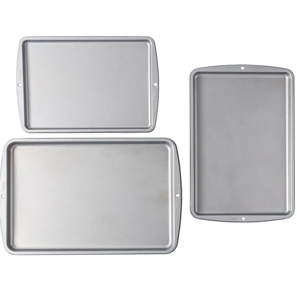 Wilton Recipe Right 3pc. Cookie Sheet Set