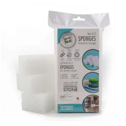 World's Best Original Household Sponge - Set of 3 (White)
