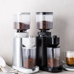 ZWILLING Enfinigy Adjustable Burr Grinder (White/Silver)