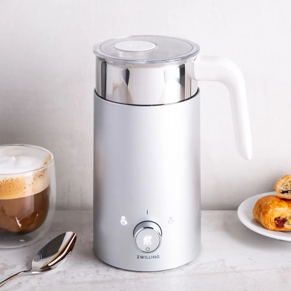 ZWILLING Enfinigy Milk Frother (White/Silver)