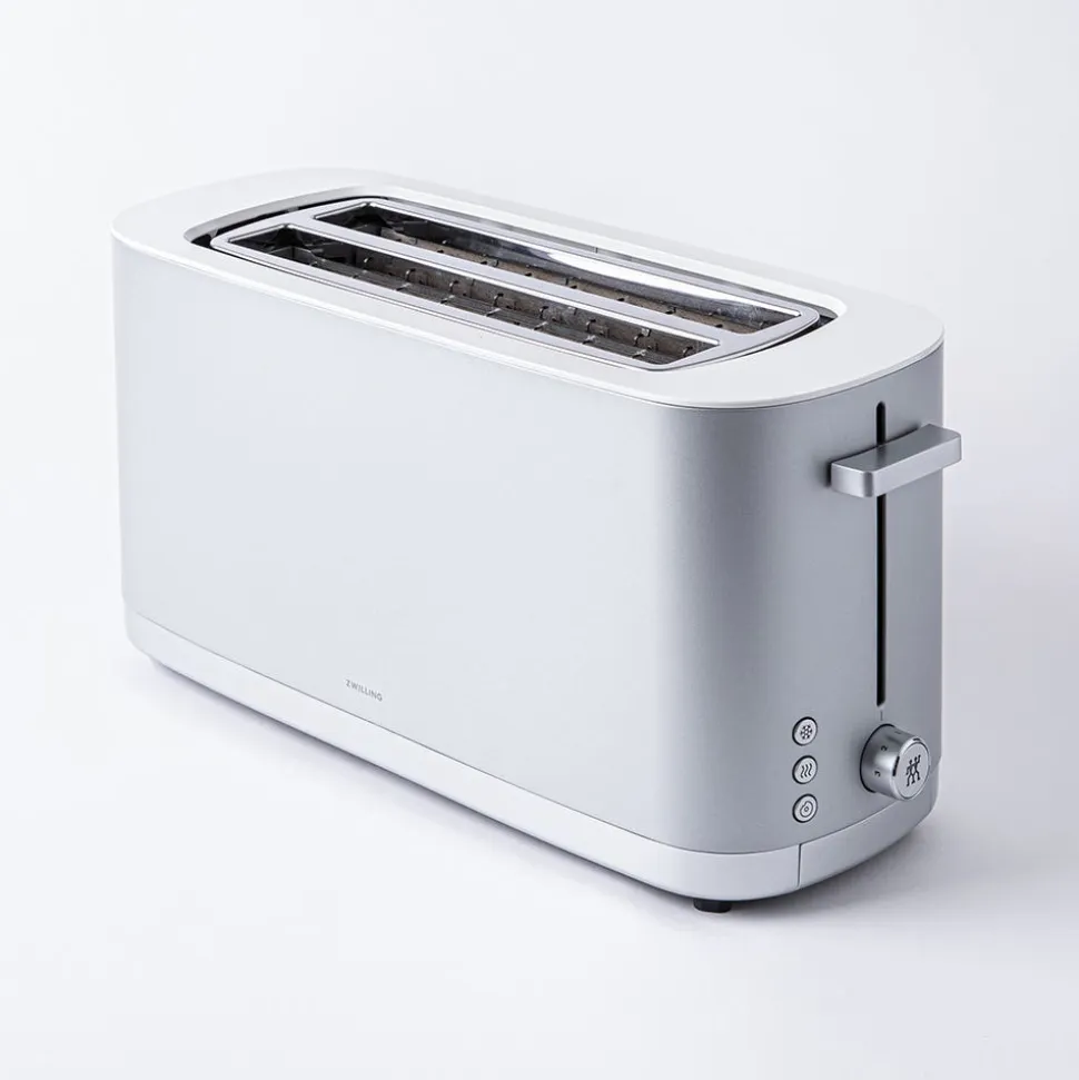 ZWILLING Enfinigy 4-Slice Long Slot Toaster (Silver)