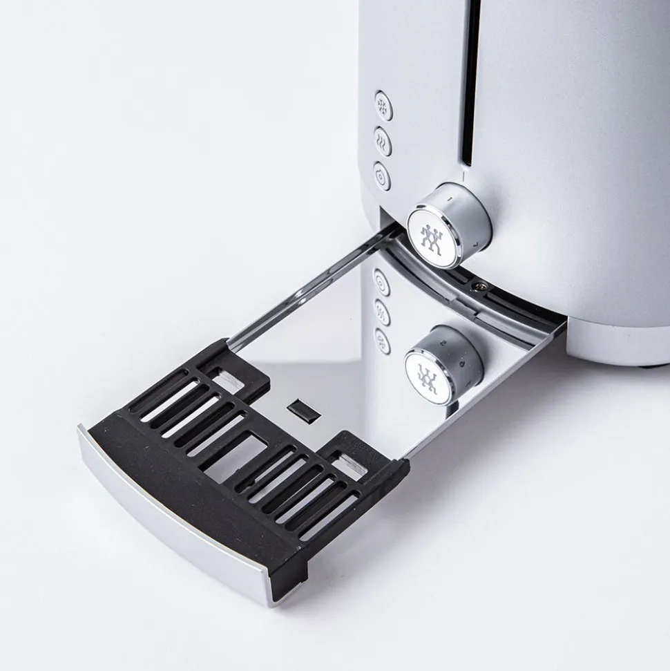 ZWILLING Enfinigy 4-Slice Long Slot Toaster (Silver)