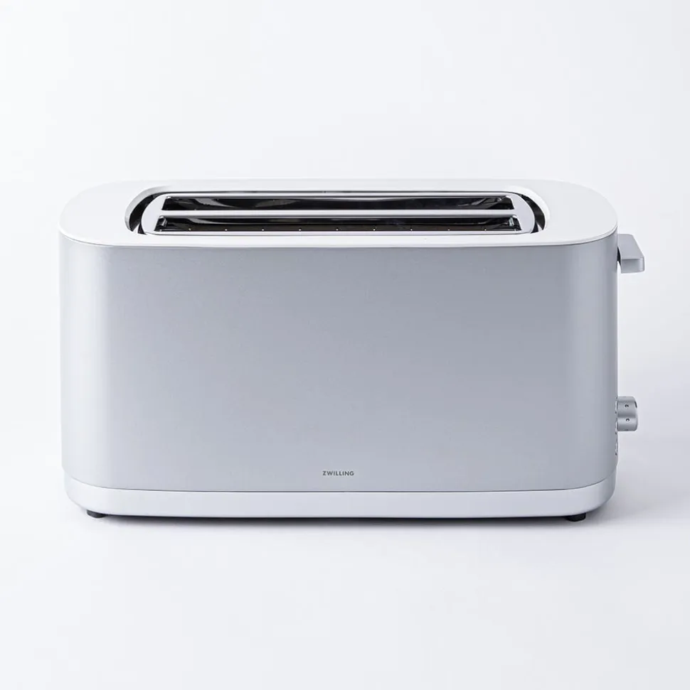 ZWILLING Enfinigy 4-Slice Long Slot Toaster (Silver)