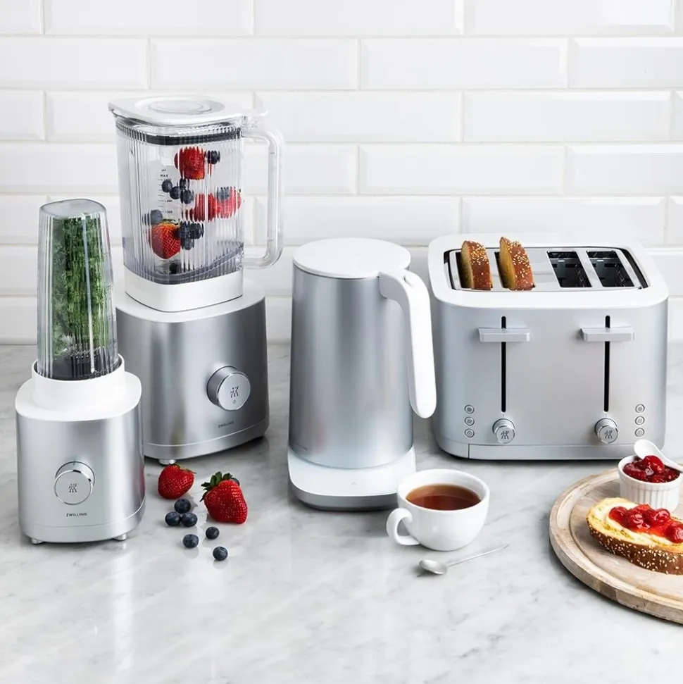 ZWILLING Enfinigy 4 Slice Toaster (Silver)