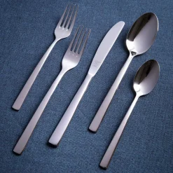 Zwilling Passion Cookware Set of 10 with Bonus Cutlery (Brushed St/St)