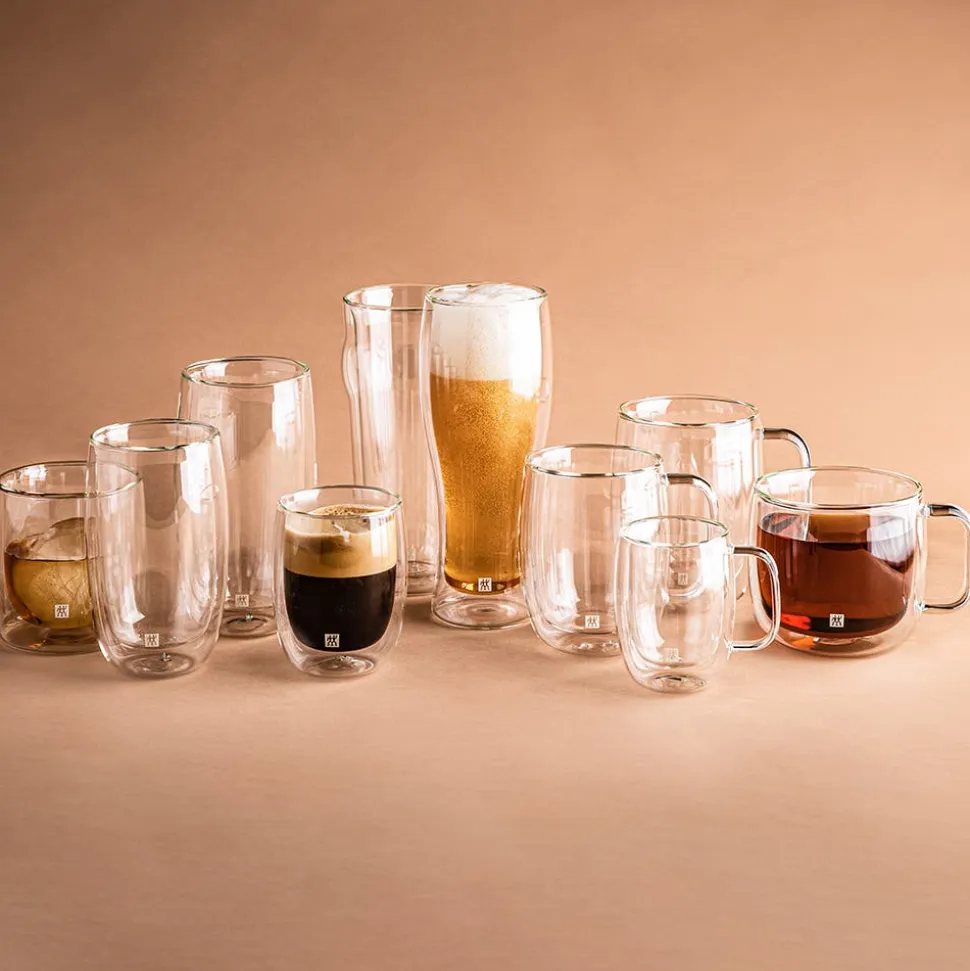 ZWILLING Sorrento Cappuccino Mugs - Set of 2, 450 mL