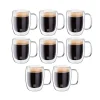 ZWILLING Sorrento Double Wall 'Buy 6 & Get 8' Espresso Mug W/ Handle