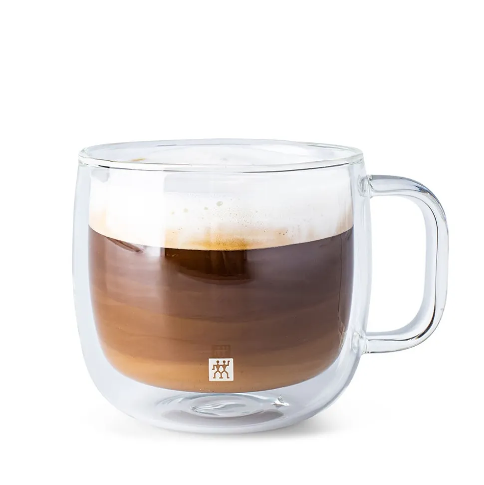 ZWILLING Sorrento Double Wall Cappuccino Mug w/Handle 'Buy 6 & Get 8'