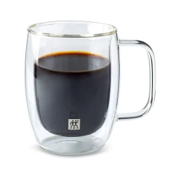 ZWILLING Sorrento Double Wall Espresso Mug w/ Handle 'Buy 6 & Get 8'