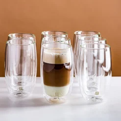 ZWILLING Sorrento Double Wall 'Buy 6 & Get 8' Latte Macchiato Glasses