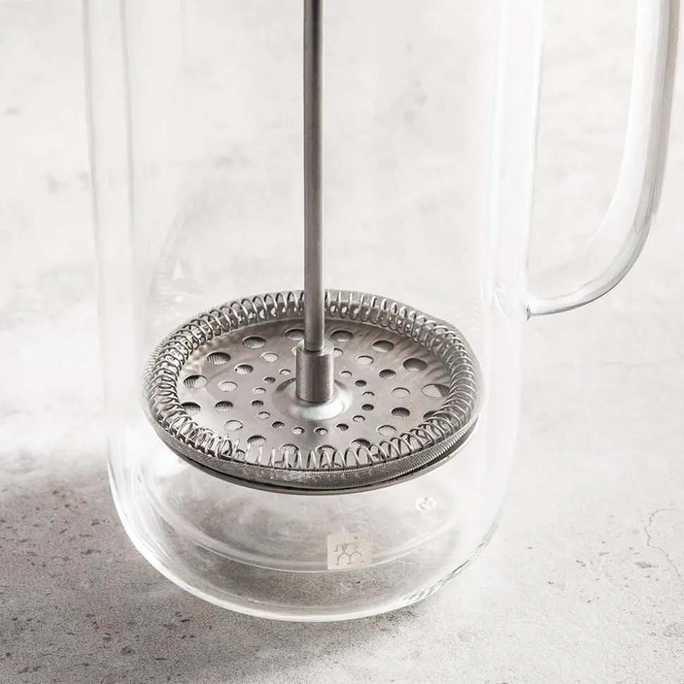 ZWILLING Sorrento Double Wall French Coffee Press (Clear)