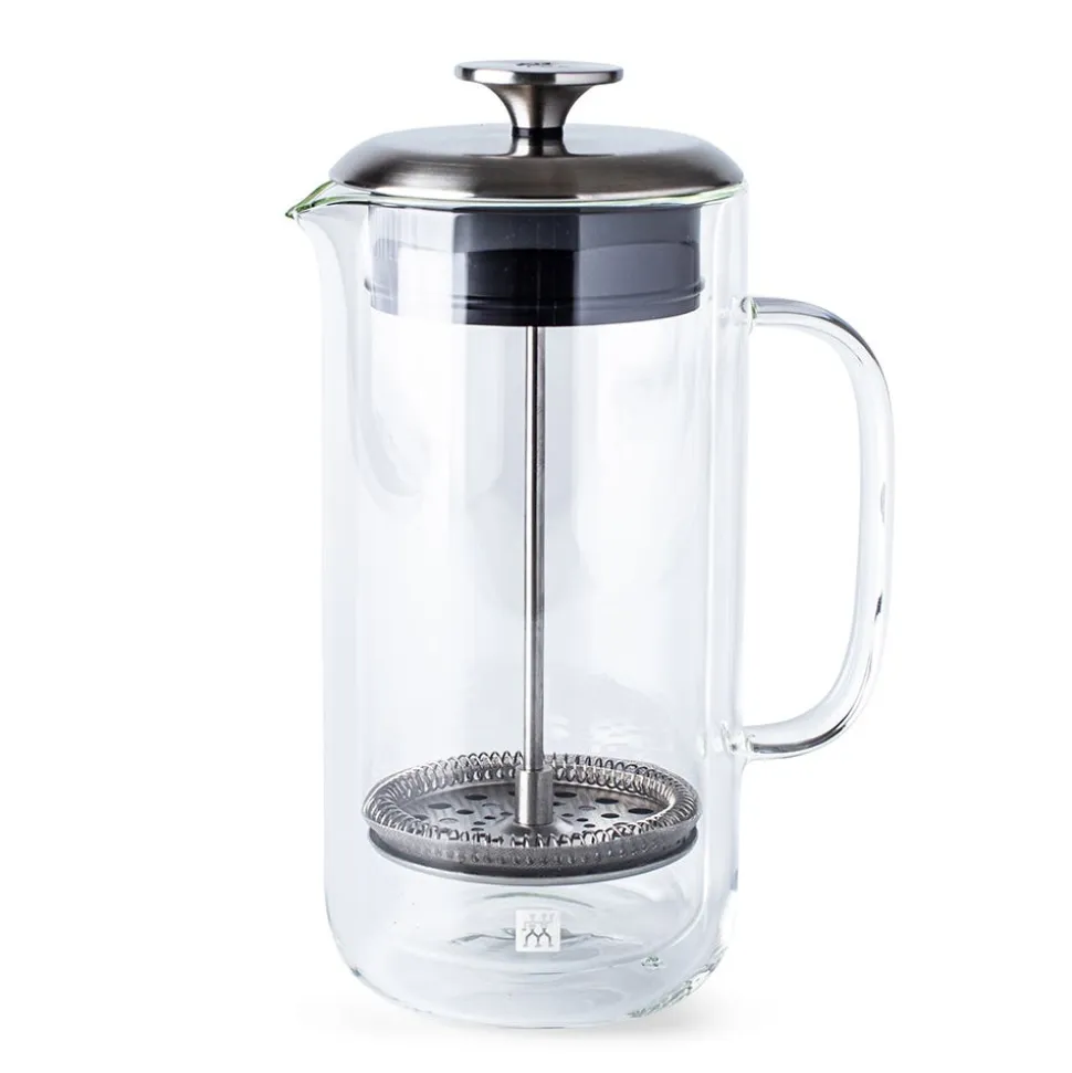 ZWILLING Sorrento Double Wall French Coffee Press (Clear)