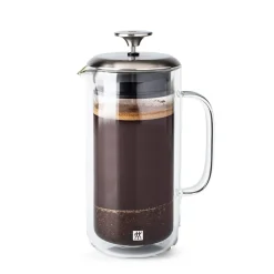 ZWILLING Sorrento Double Wall French Coffee Press (Clear)