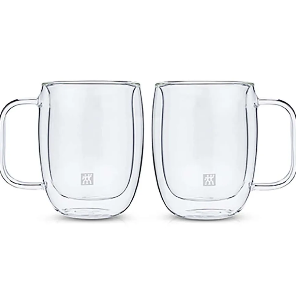 ZWILLING Sorrento Espresso Mug with Handle - Set of 2, 134 mL
