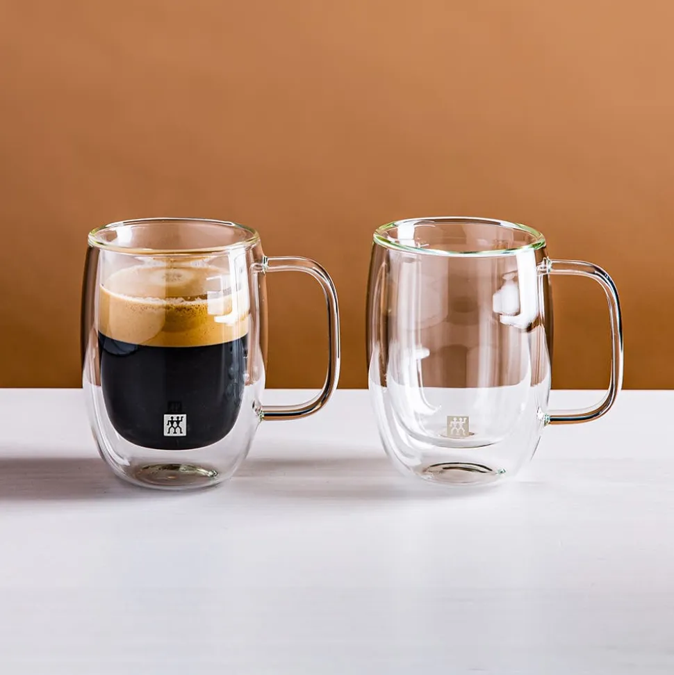 ZWILLING Sorrento Espresso Mug with Handle - Set of 2, 134 mL