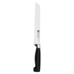 Zwilling 4-Star Block Combo with Bonus Sharpener - Set of 6 (Charcoal)