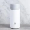 ZWILLING Thermo Thermal Sport Bottle with Infuser (White/Silver)