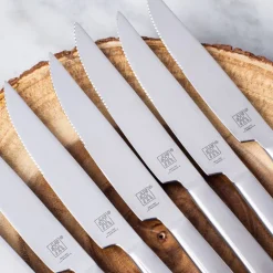 ZWILLING Tradition Block Combo with Bonus Steak Knives (Charcoal)
