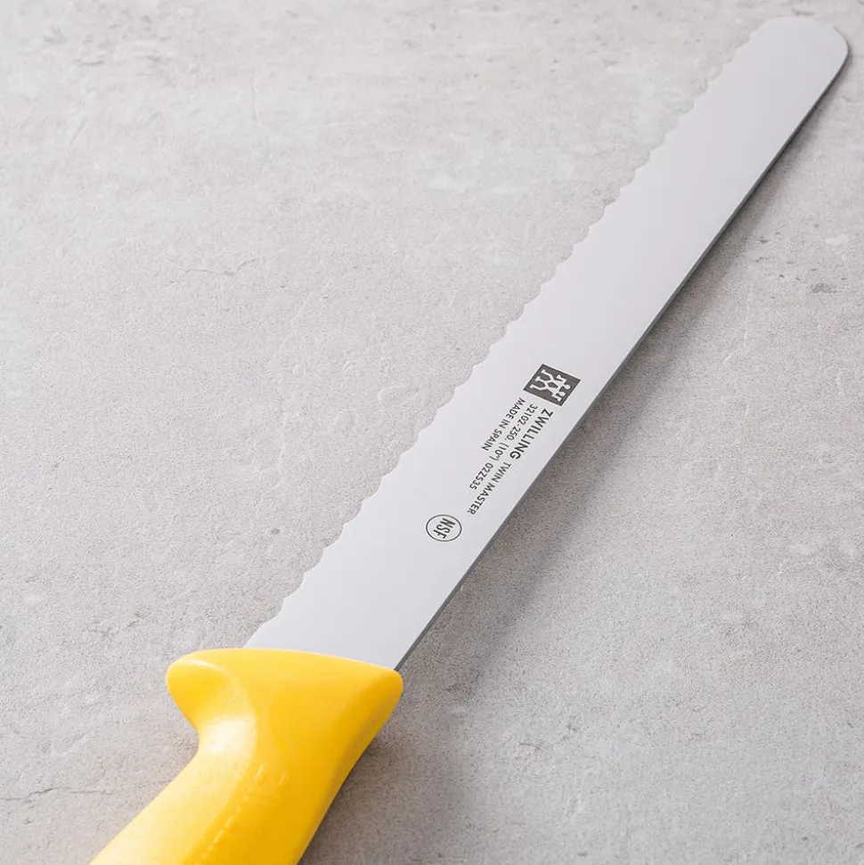 ZWILLING Twin Master 9.5" Carving-Slicing Knife Serrated (Yellow)
