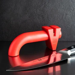 ZWILLING Twinsharp Knife Sharpener (Red)