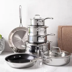ZWILLING Vistaclad Cookware Combo - Set/10 (Brushed St/St)