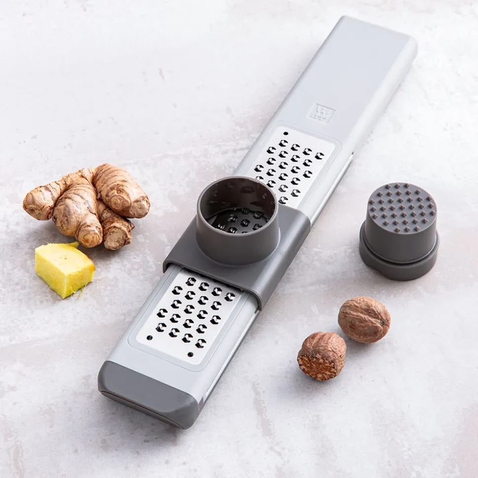 ZWILLING Z-Cut Fine Grater (Grey/Stainless Steel)