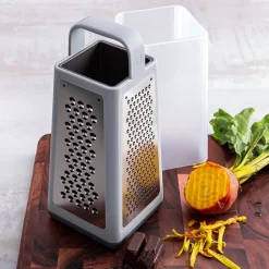ZWILLING Z-Cut Tower-Box Grater (Grey/Stainless Steel)