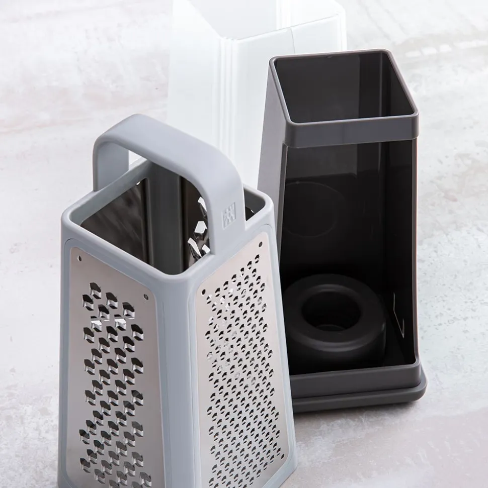 ZWILLING Z-Cut Tower-Box Grater (Grey/Stainless Steel)